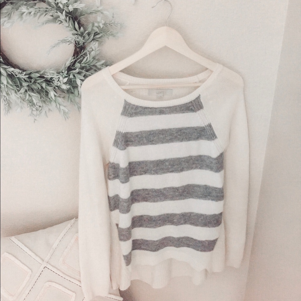 Ann Taylor LOFT Striped Sweater